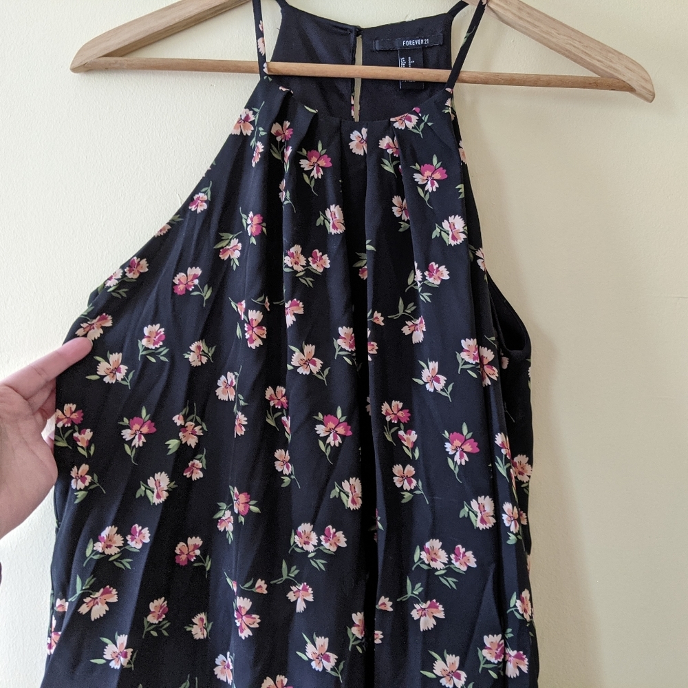 Floral tank top